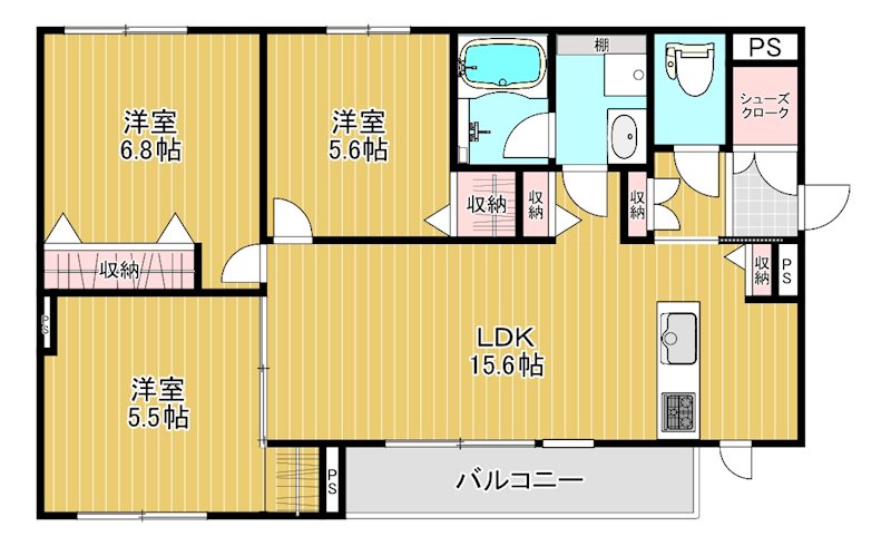 Maison le sel de la terreの間取り写真