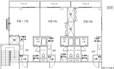 メゾンラベールパティオ２の間取り