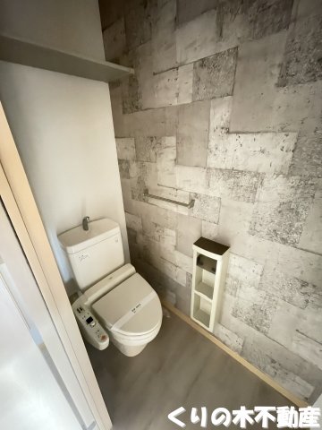 トイレ　ゆったりとした空間のトイレです