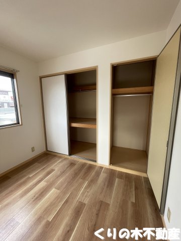 収納　十分な収納スペースがあります