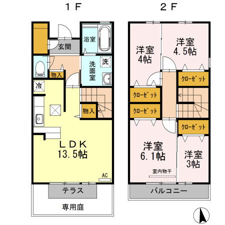 Ｊａｄｅの間取り