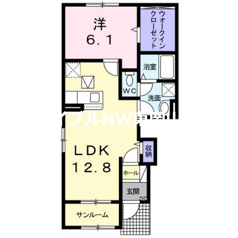 クラヴィエ楽の間取り