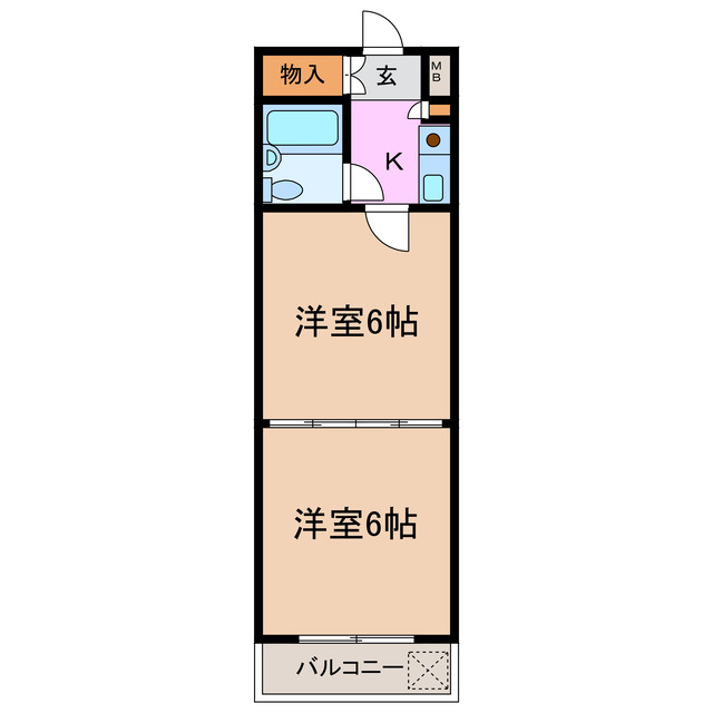 ガーデンコート平針の間取り