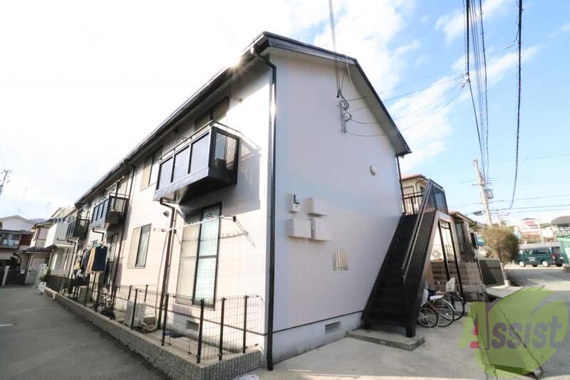 神戸市須磨区桜木町のアパートの建物外観
