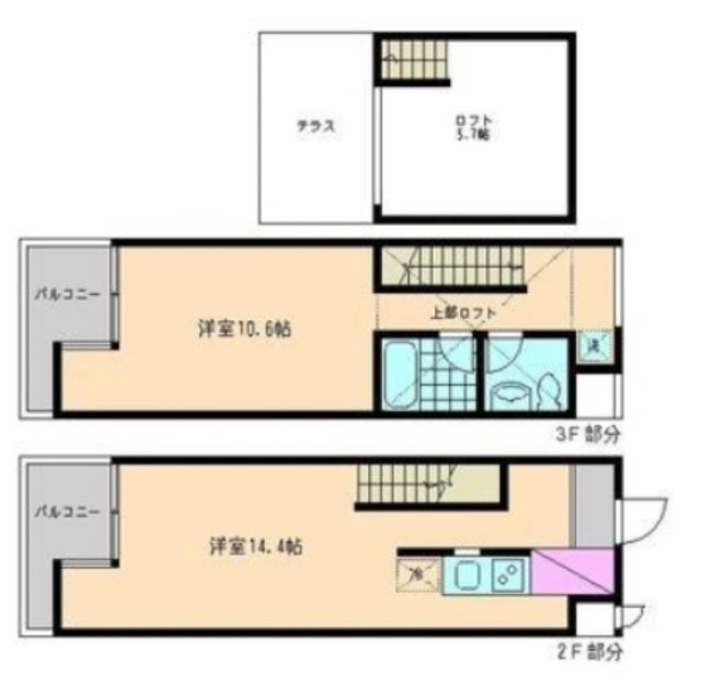 FUTABA HOUSEの間取り