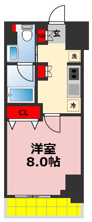 【プライムメゾン千葉新町の間取り】