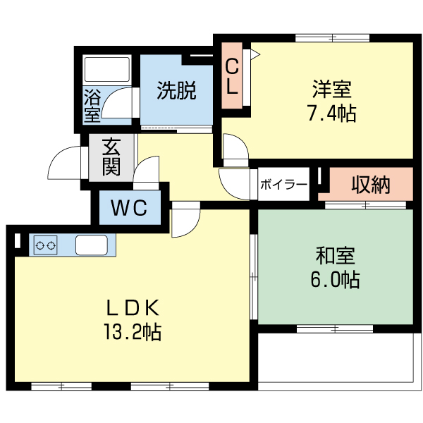 秀壱番館の間取り