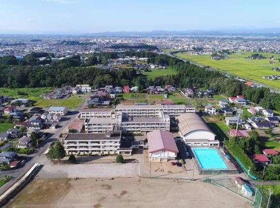 中学校　奥州市立水沢南中学校（中学校）まで1055m