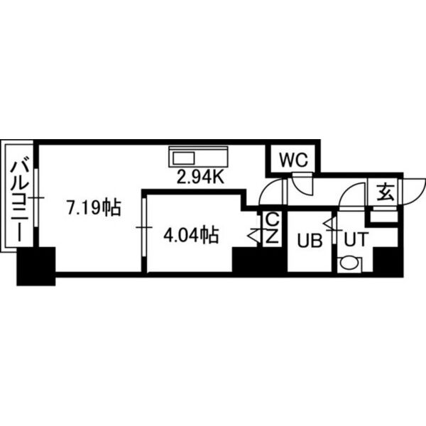 PRIME　URBAN札幌医大前の間取り