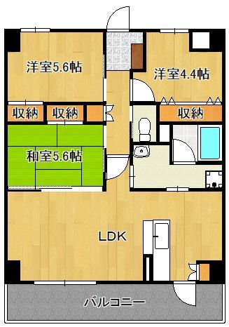 Ｌｉｖａｂｌｅなかまの間取り