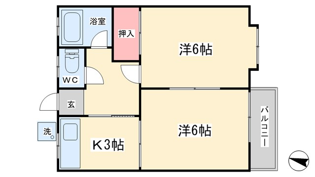 メープル本郷新の間取り