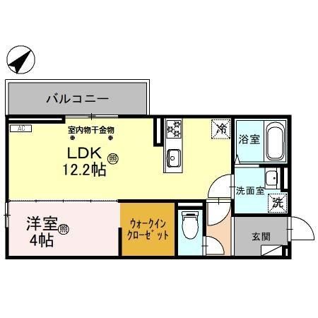 D-ROOMルシエルの間取り