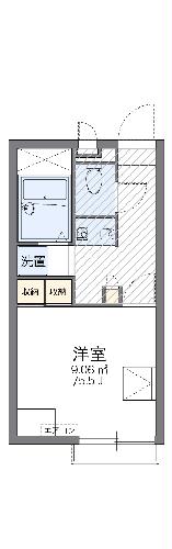 レオパレス三浦の間取り