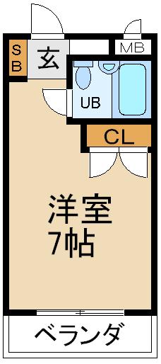 テラスエスト枚方の間取り