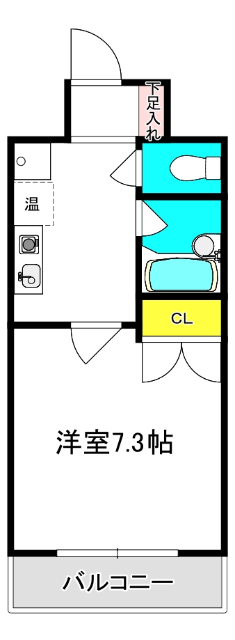 フォレスト今里の間取り