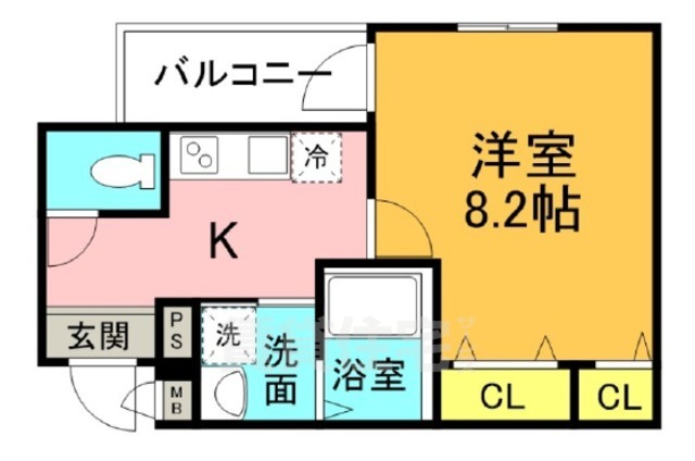 フジパレス尼崎園田3番館の間取り