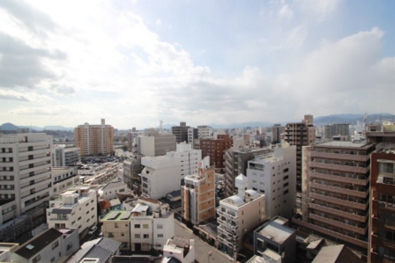 【広島市中区千田町のマンションの眺望】