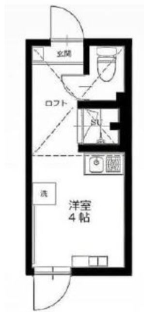 トレカーサ千歳烏山の間取り