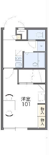 【レオパレスサンライズＮＯＡの間取り】