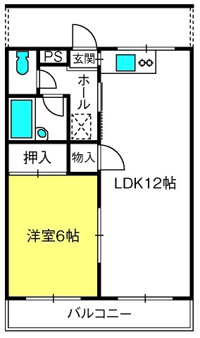 クリエイトハイツの間取り