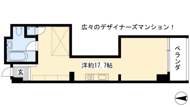 FLATS GAZERYの間取り