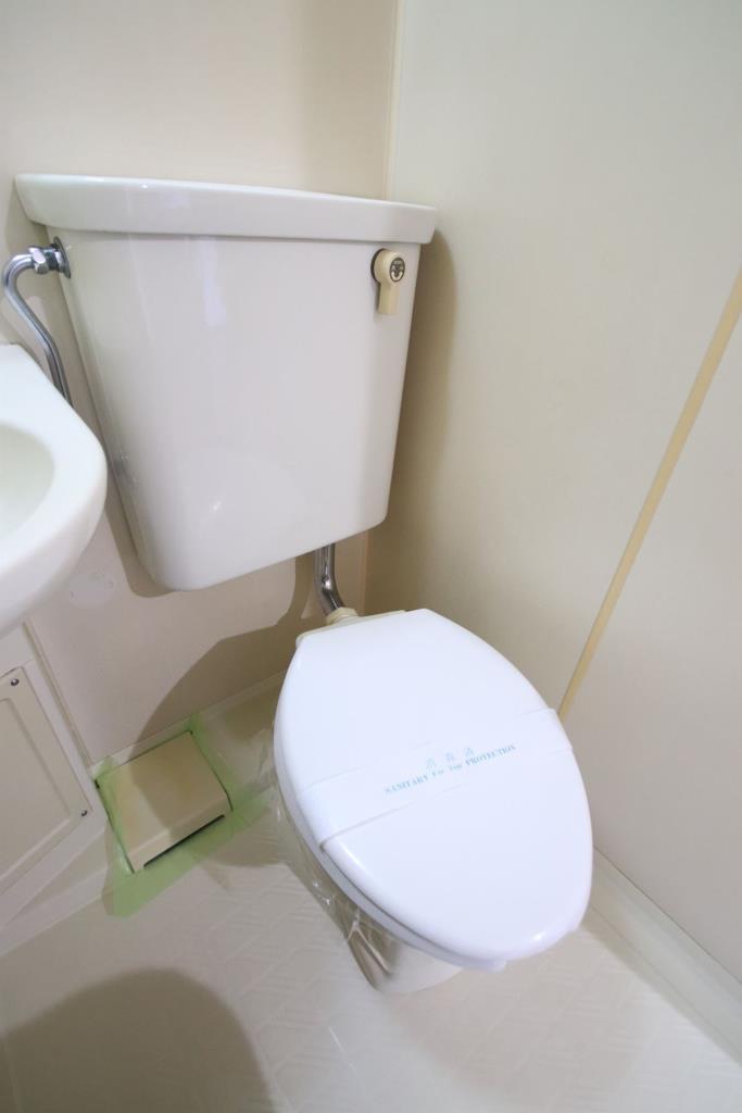 トイレ　バストイレ洗面一緒の３点ユニットはお掃除が楽です