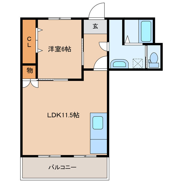 GRANGROM仲西町の間取り