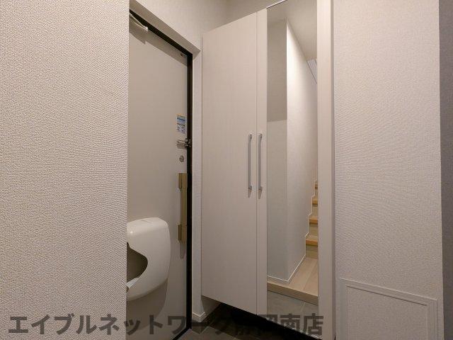 玄関　明るい玄関です