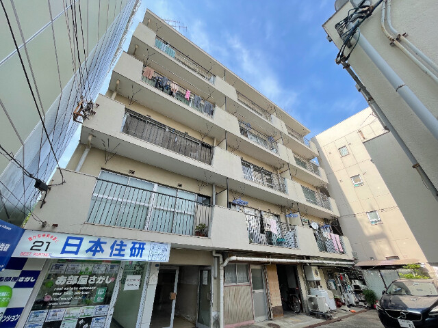 建物外観　神戸市東灘区岡本１丁目「江南荘」