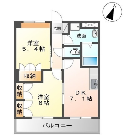 ディアドリームの間取り