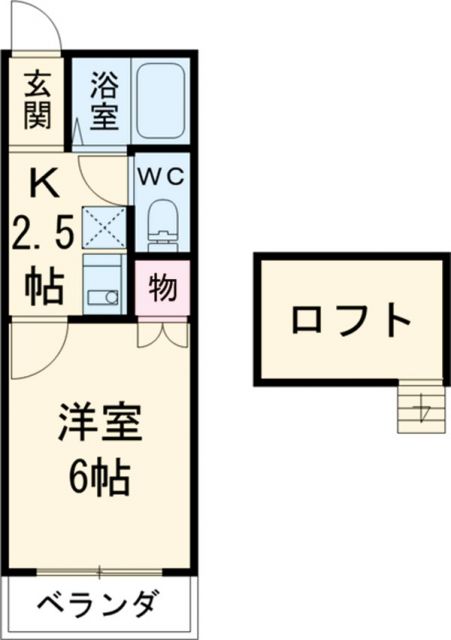 エピキュリアン須ヶ口の間取り