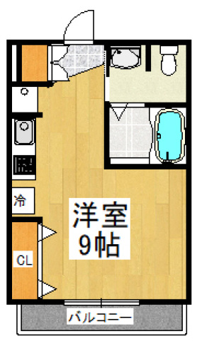 クレインビラの間取り