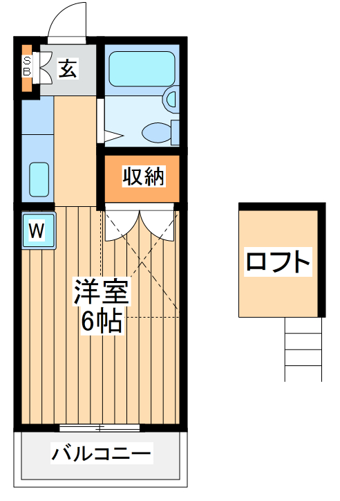 ファーストビレッジ橋本の間取り