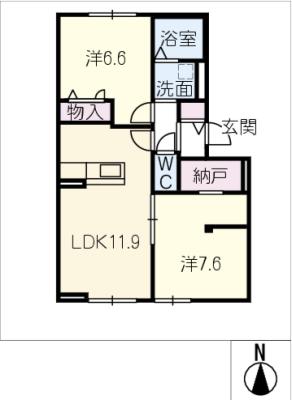 仮）シティハイムベルテIIの間取り