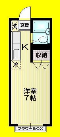 カサベルデコマツの間取り