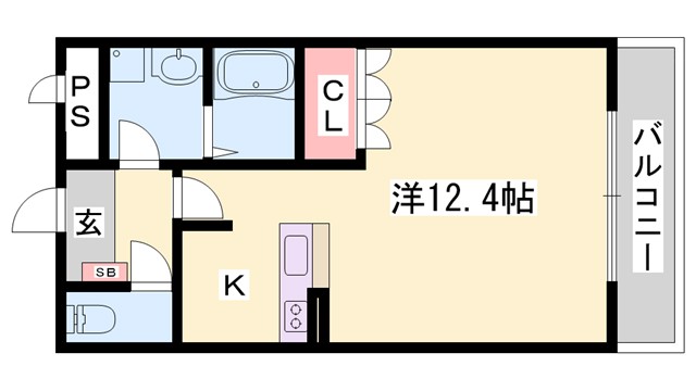 ピアリーシーダハイムの間取り