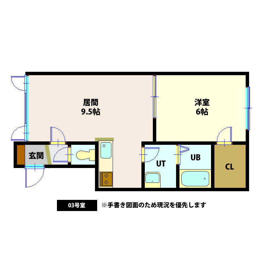 ドミールM・Kの間取り