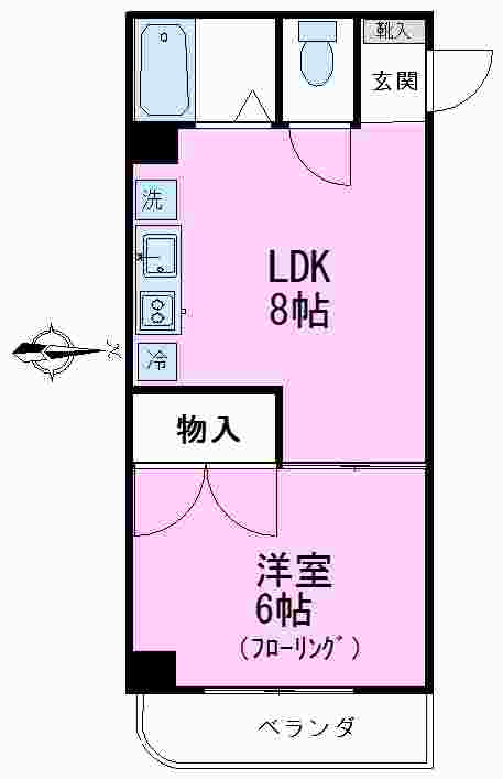 グリーンヴィラの間取り写真