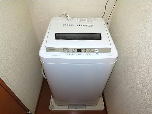 その他　洗濯機も付いています