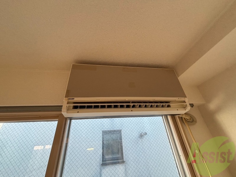 その他設備　エアコンが設置してありますので、寒暖対策もばっちり。