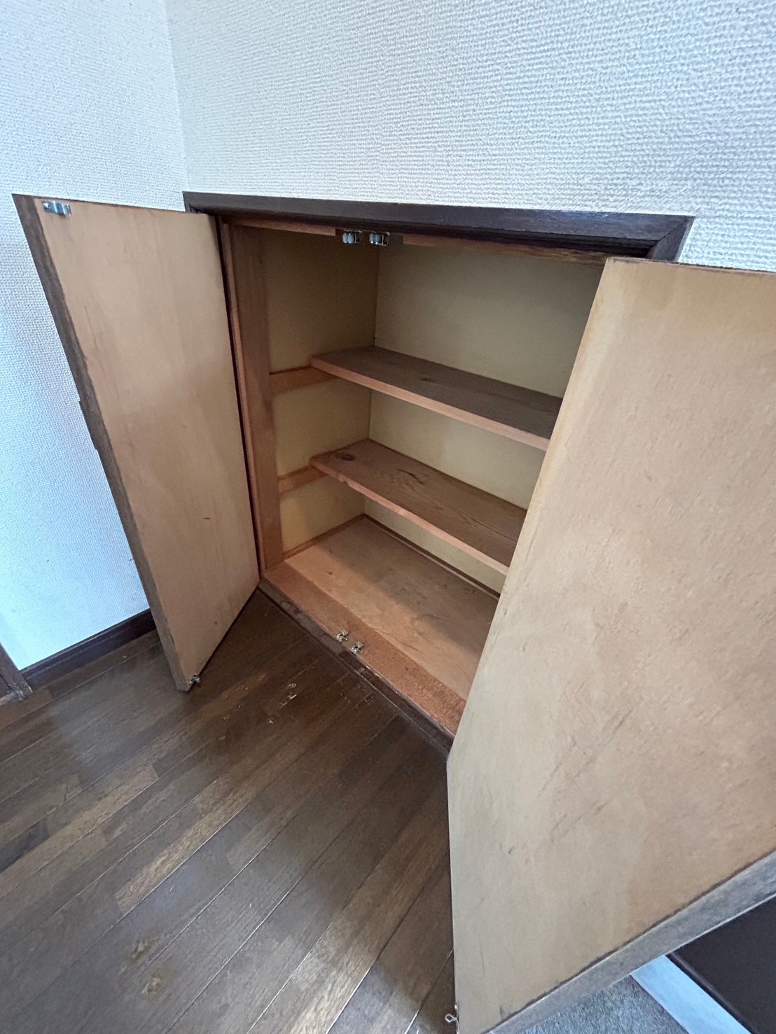 玄関　シューズボックスも付いてます♪