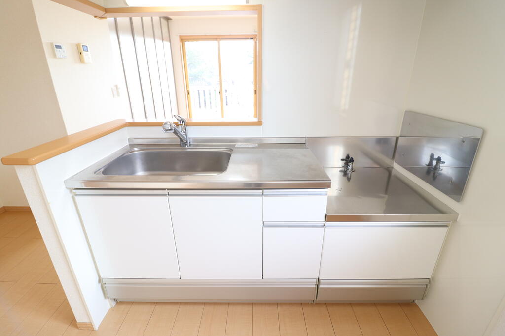 キッチン　収納もしっかりあります♪
