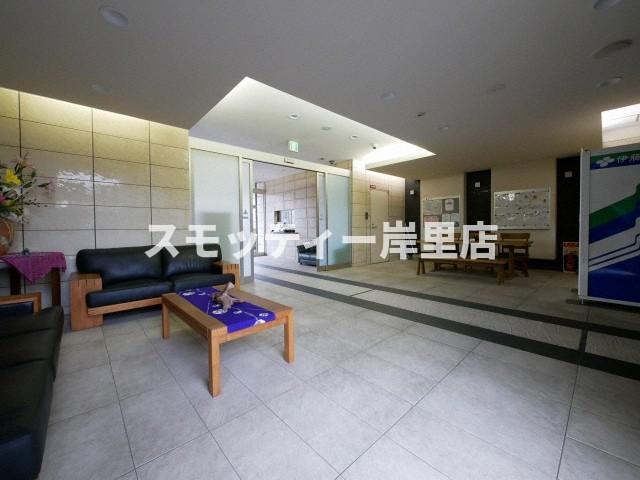 ロビー　落ち着いたロビーです