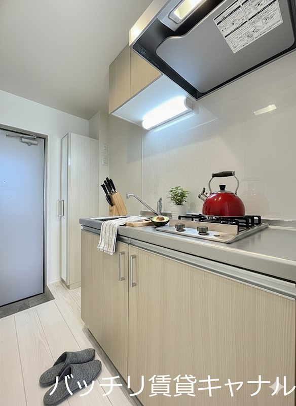 キッチン　※モデルルーム写真の為、実際に家具はございません。