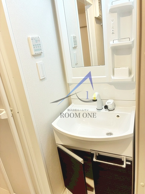 洗面設備　洗面台です。