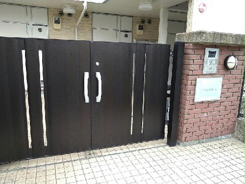 セキュリティ　オートロックゲート