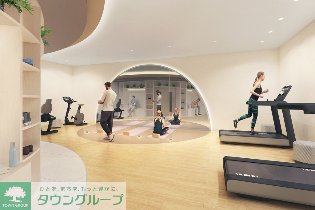 エントランス　パース