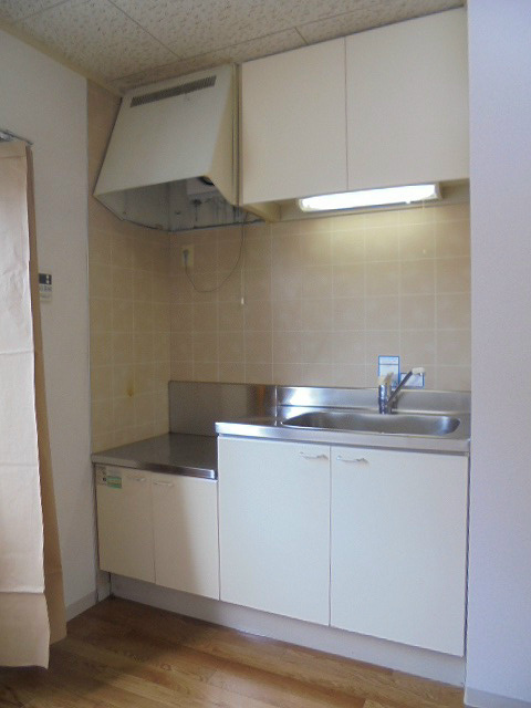 キッチン　写真は101号室です(参考)