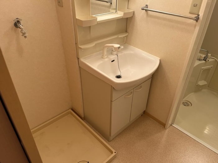 洗面設備　脱衣所、洗濯機置き場