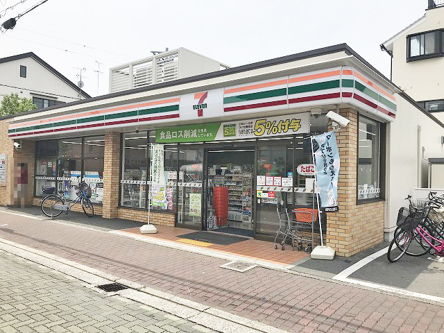 コンビニ　セブン-イレブン尼崎立花町２丁目店（コンビニ）まで197m